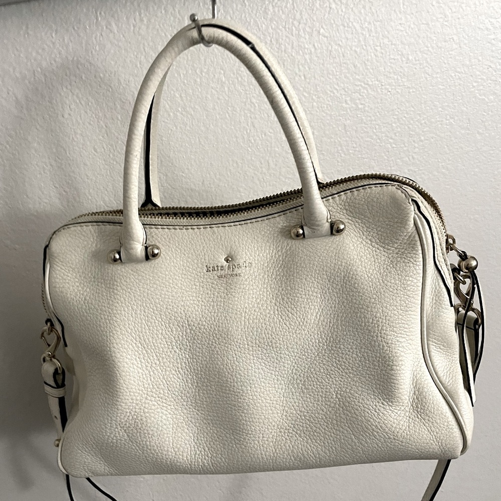 Leather Kate spade handle and side Purse